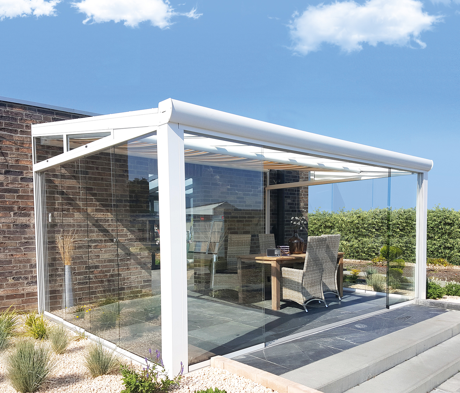 glass canopy residential